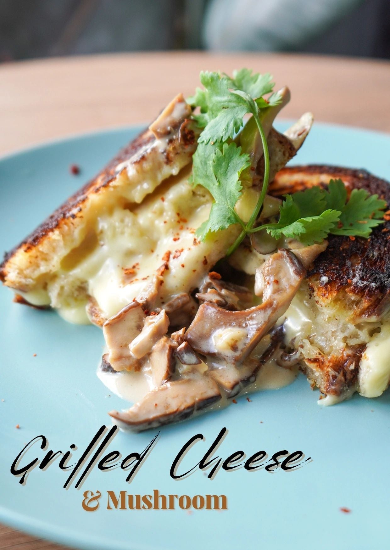 Grilled Cheese & Mushroom