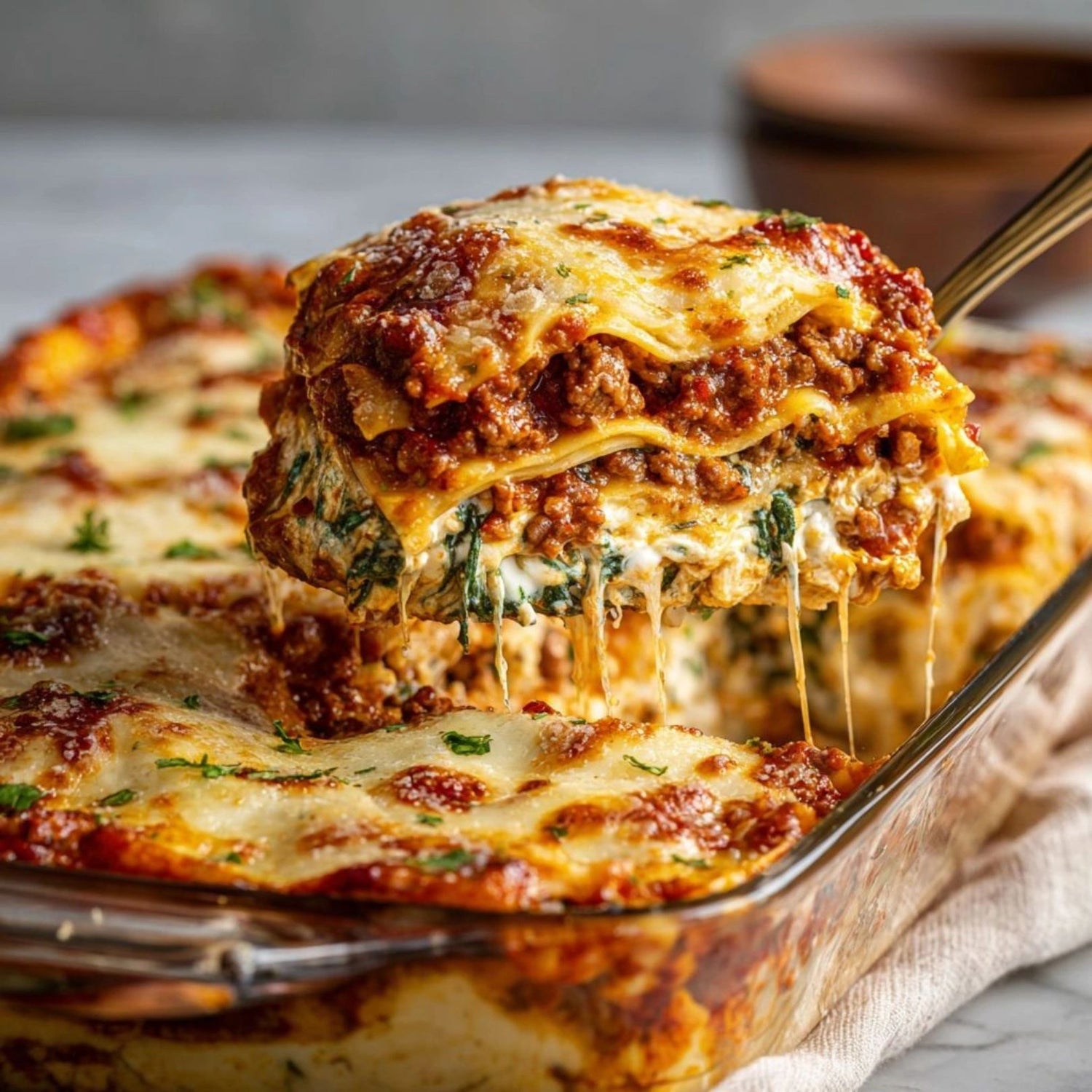 Beef Lasagna Tray