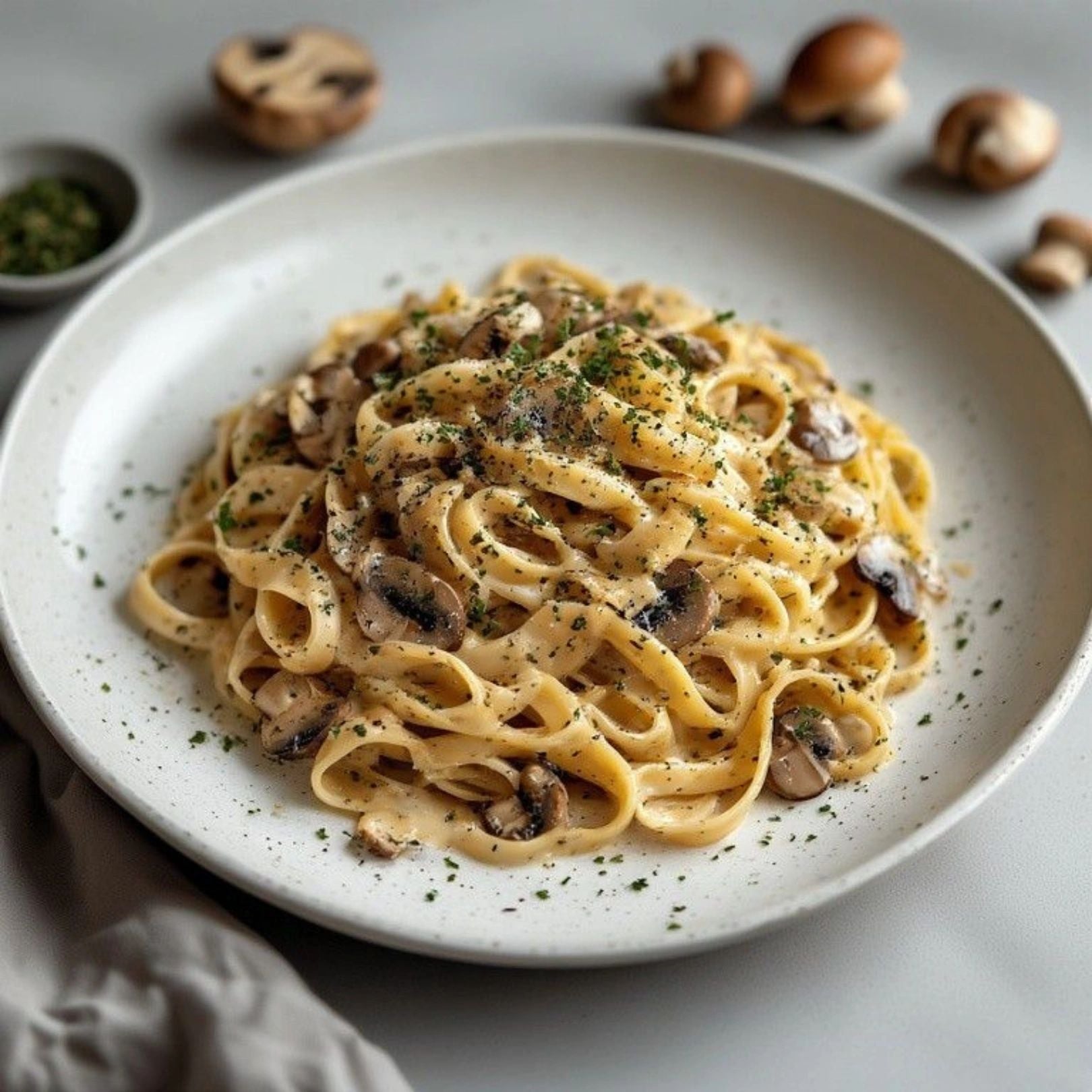 Truffle Mushroom Pasta